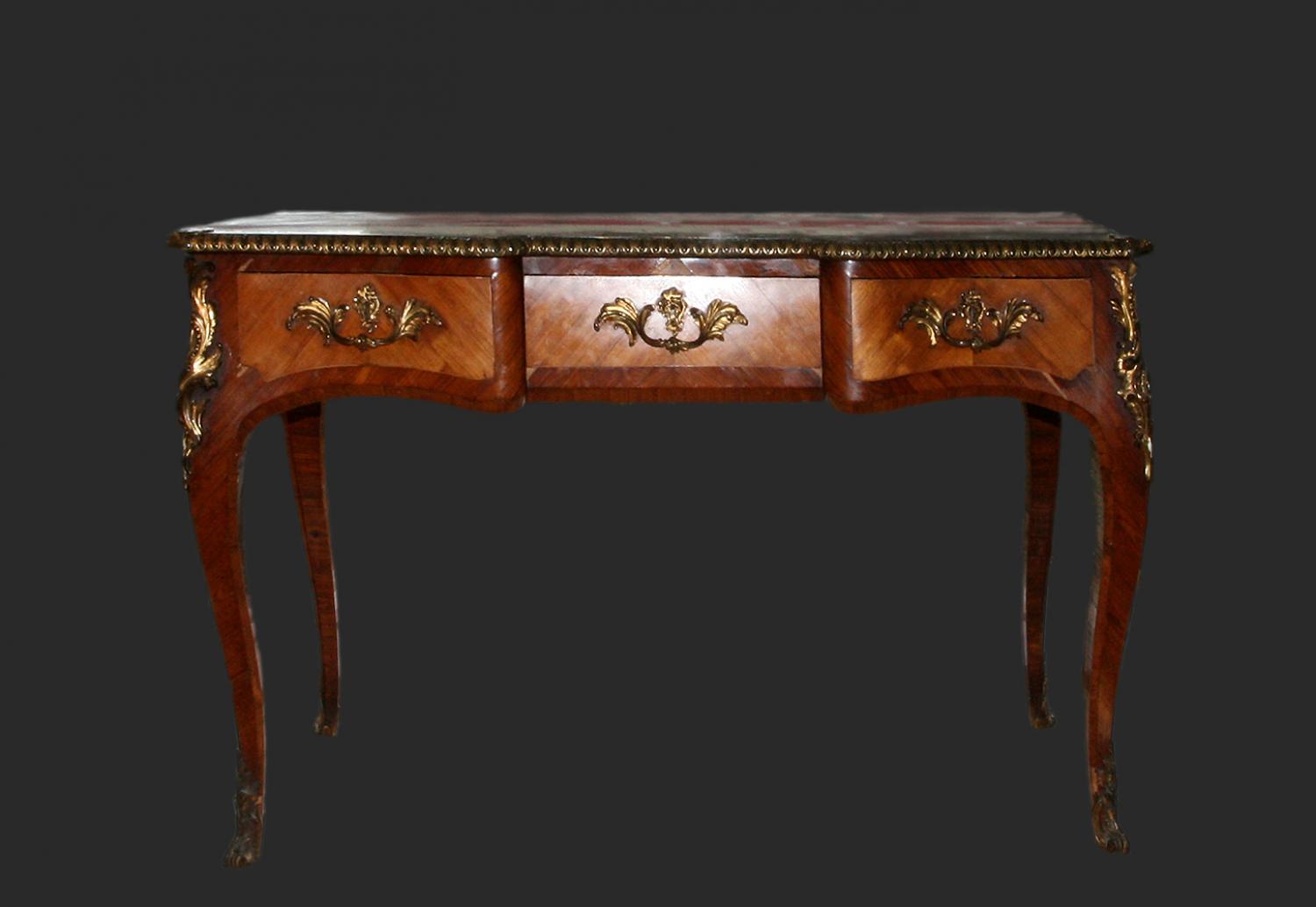 An exceptional quality Louis XVI style desk