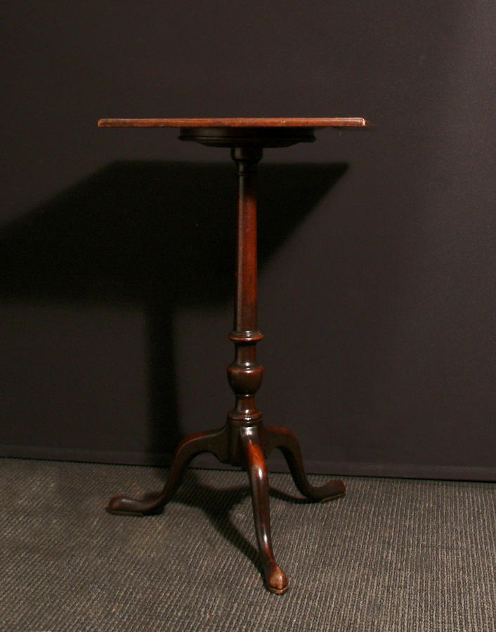 A 18th C mahogany urn table