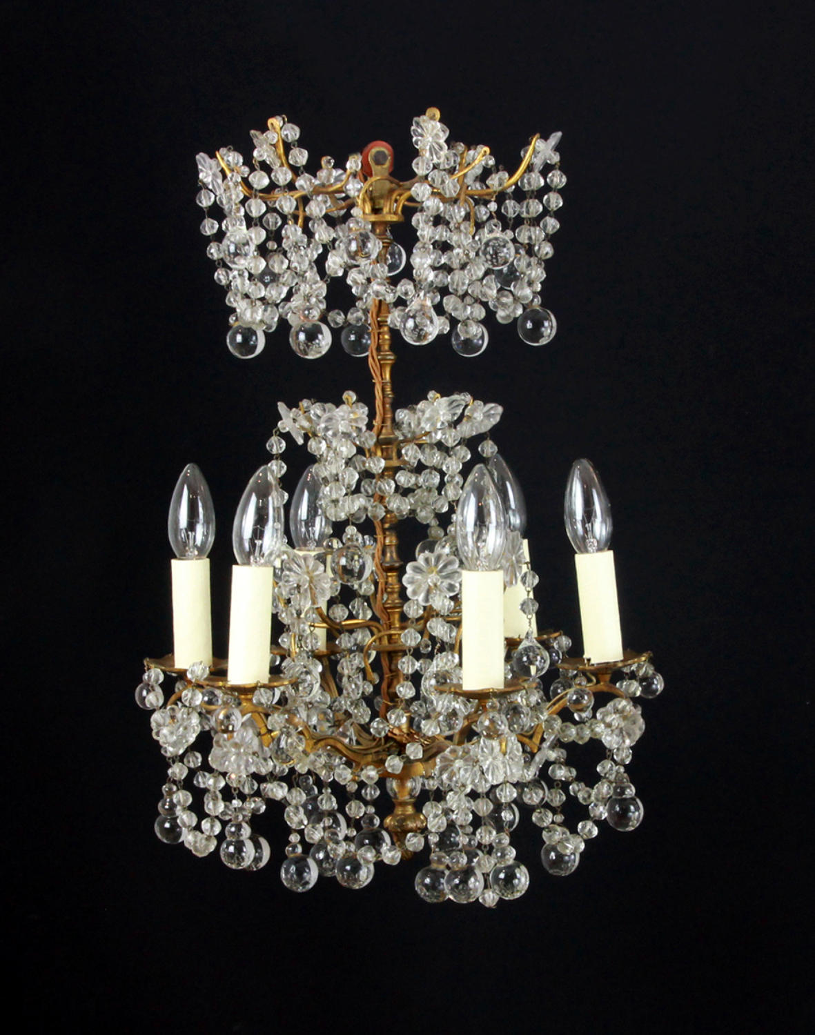 A small 17th century style chandelier