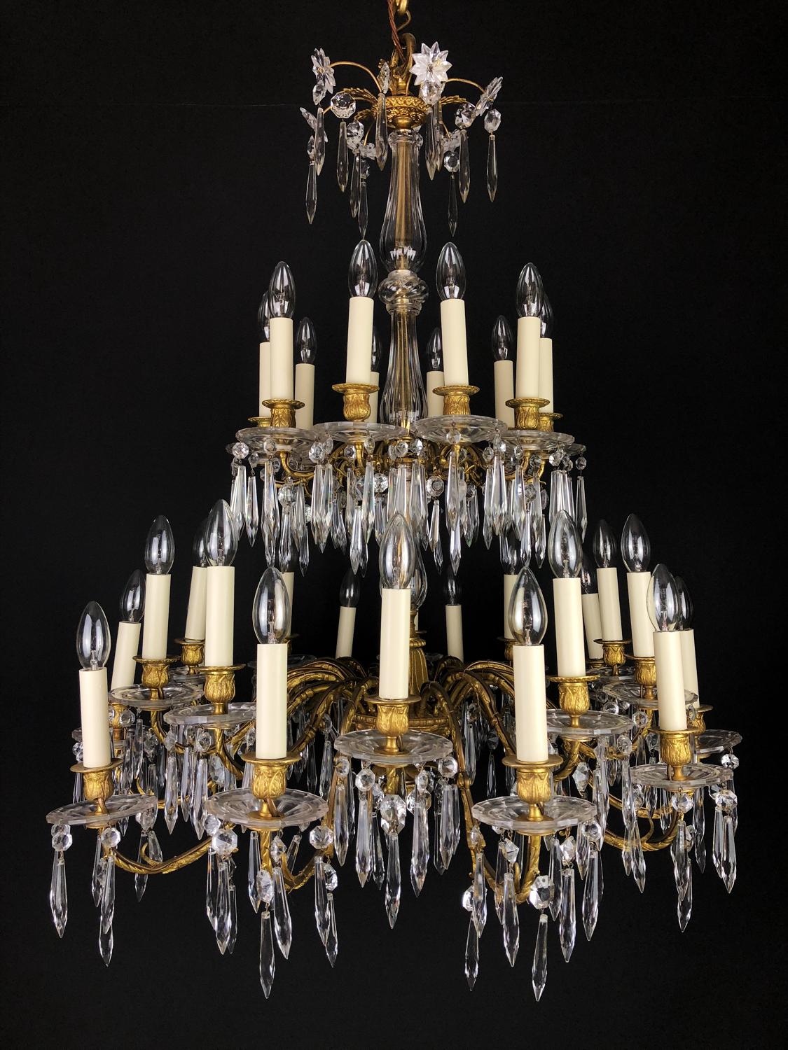 A Large Empire Chandelier