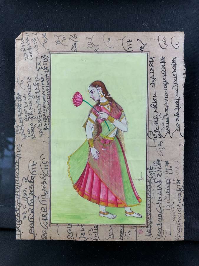Mughal Hand Painted Watercolours or exquisite craftmanship.