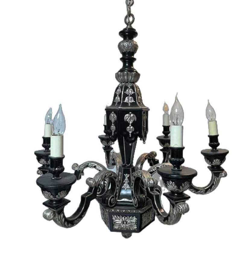 Charles seconds repousse chandelier