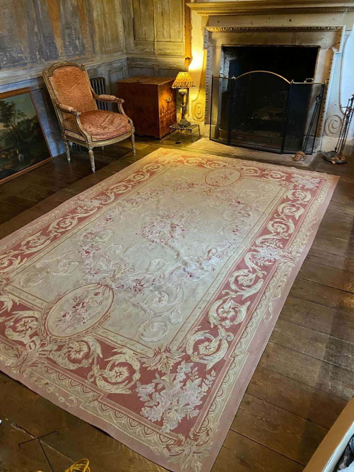A beautiful French carpet