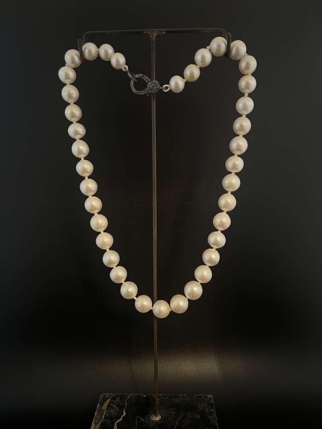 A string of south sea pearls