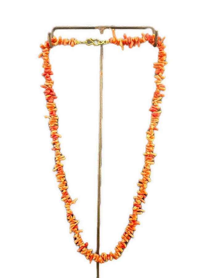 A Coral necklace