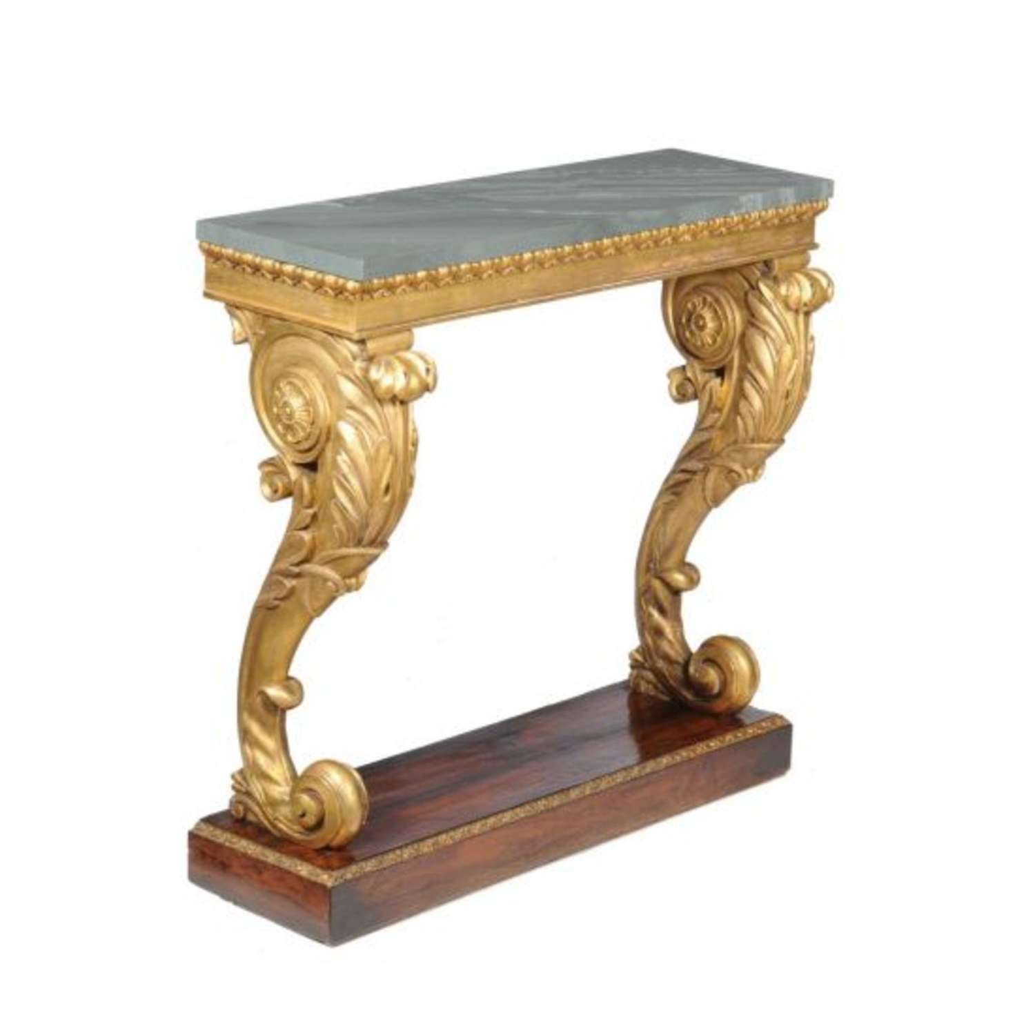 A George IV console table